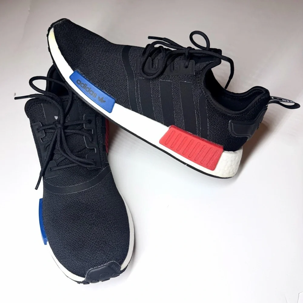 Adidas Originals Men’s Nmd R1 Road Running Shoes Black Size- 11